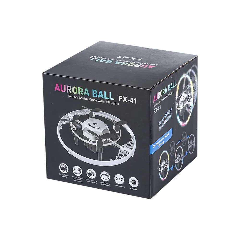 Plastic Drone Toys Rolling Ball SJY-41BK, Black - Image 4