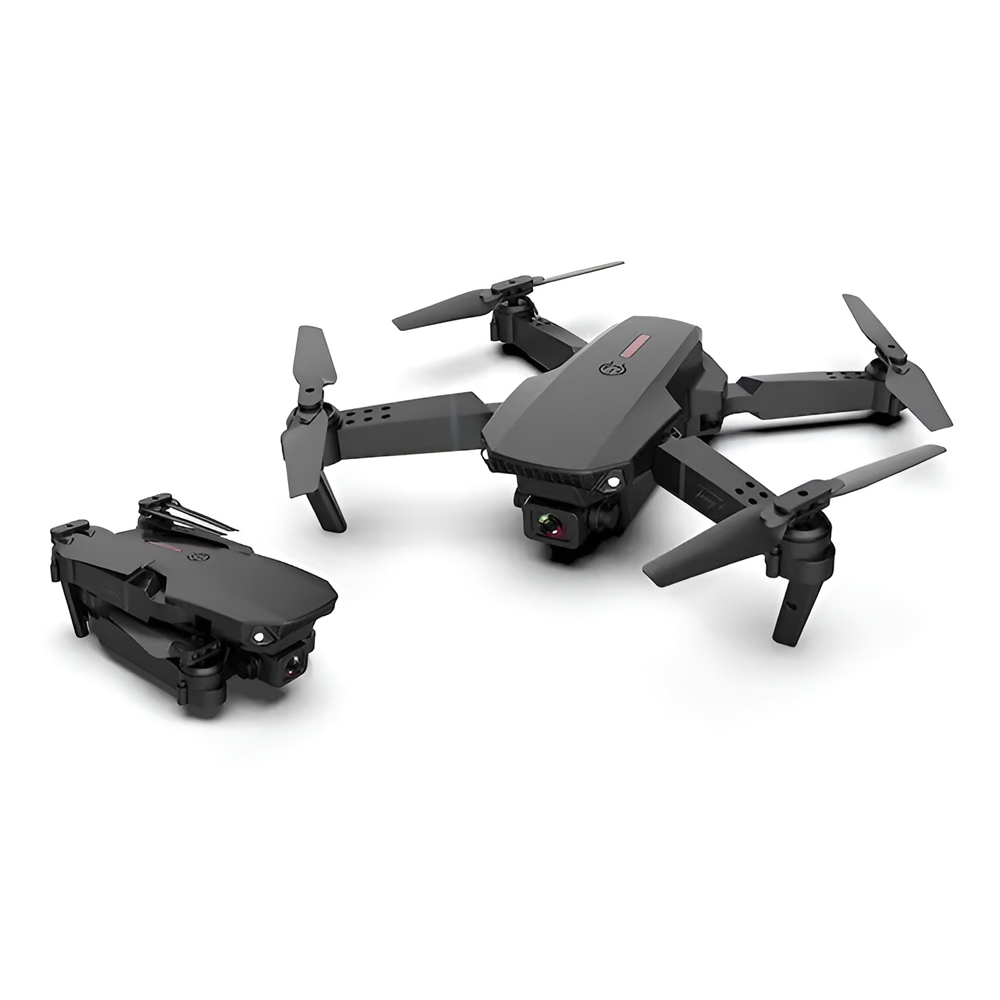 Plastic Drone Toys RC SJY-E88BK, Black - Image 2