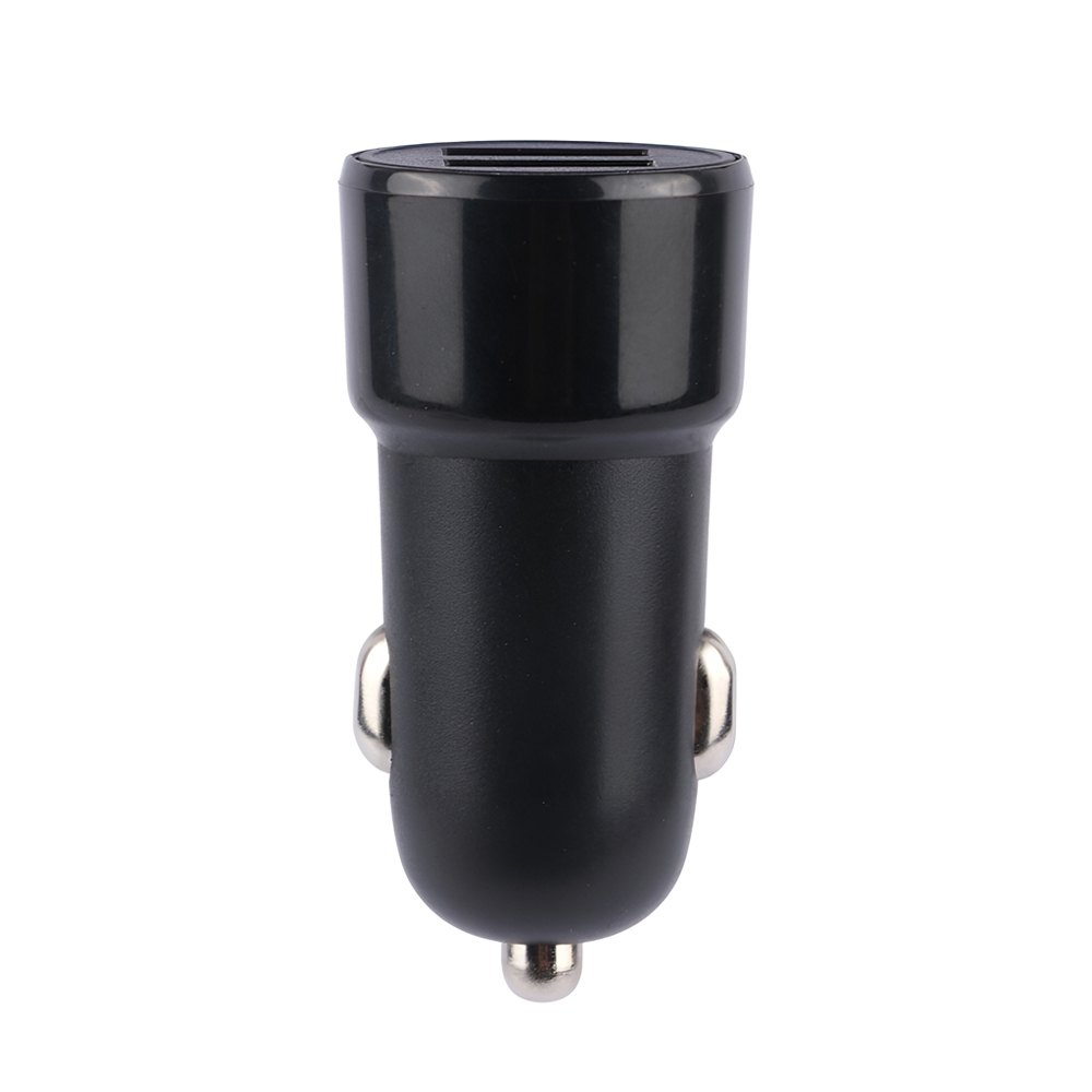 SKYDOLPHIN Car Charger 2*USB-A 15W SZ29, Black - Image 3