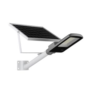Street Lamp Rechargeable 20000mAh with Remote Control and Solar Battery 200W UKC 7792 for Power Pole