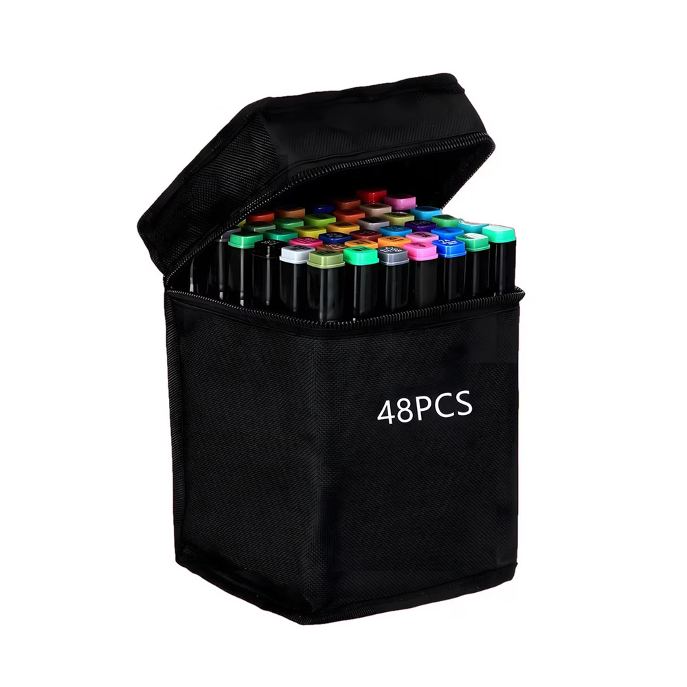 Set of Markers 48 Colors SKETCHMARKER for Drawing and Sketching, Double-Sided - Image 2