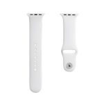 Silicon Apple Watch Strap 38/40/41mm M/L White