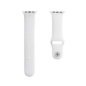 Silicon Apple Watch Strap 38/40/41mm M/L White