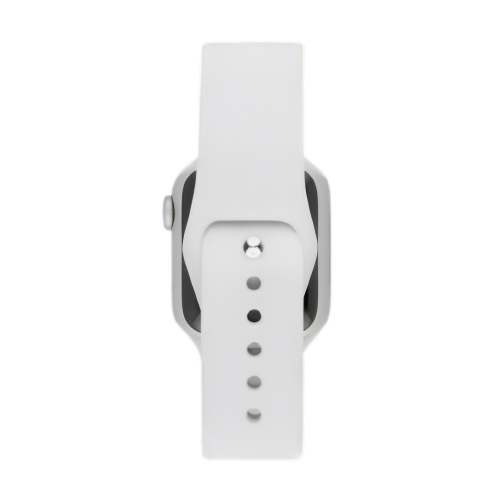 Silicon Apple Watch Strap 38/40/41mm M/L White - Image 2