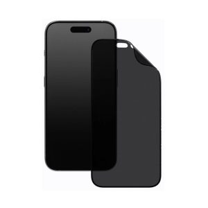 RhinoShield 3D Impact Screen Protector for iPhone 15 Pro Privacy Alignment Frame, Clear
