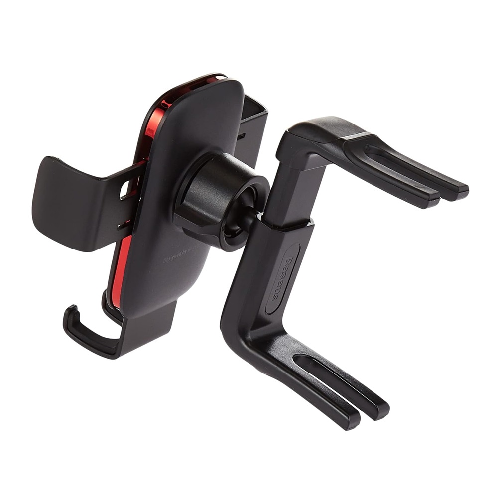 Baseus Car Holder Metal AgeⅡ Gravity (Air Outlet Version), Black - Image 3