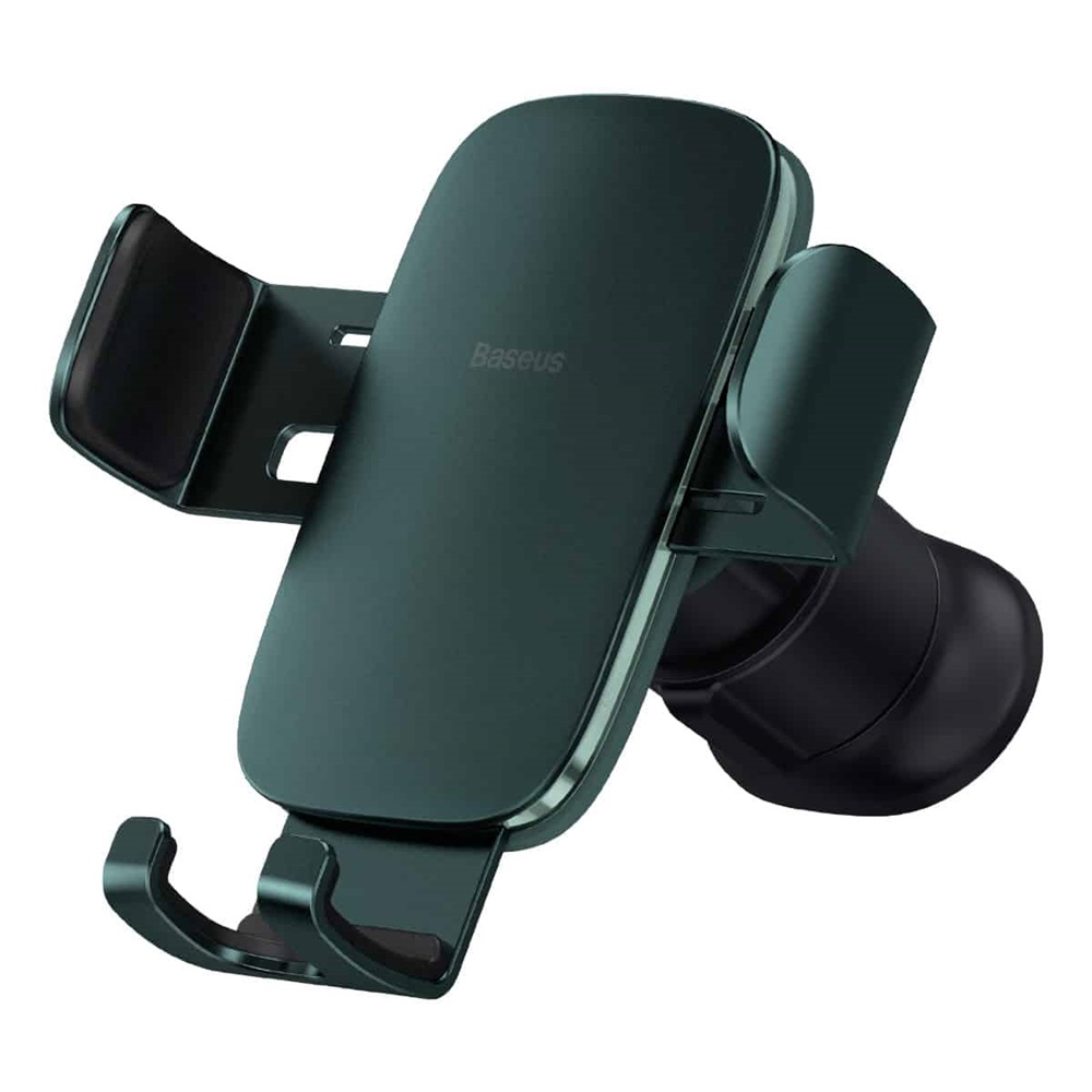 Baseus Car Holder Metal AgeⅡ Gravity (Air Outlet Version), Green - Image 2