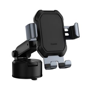 Baseus Car Holder Tank Gravity with Suction Base Tarnish, Black (Damaged Boxes)