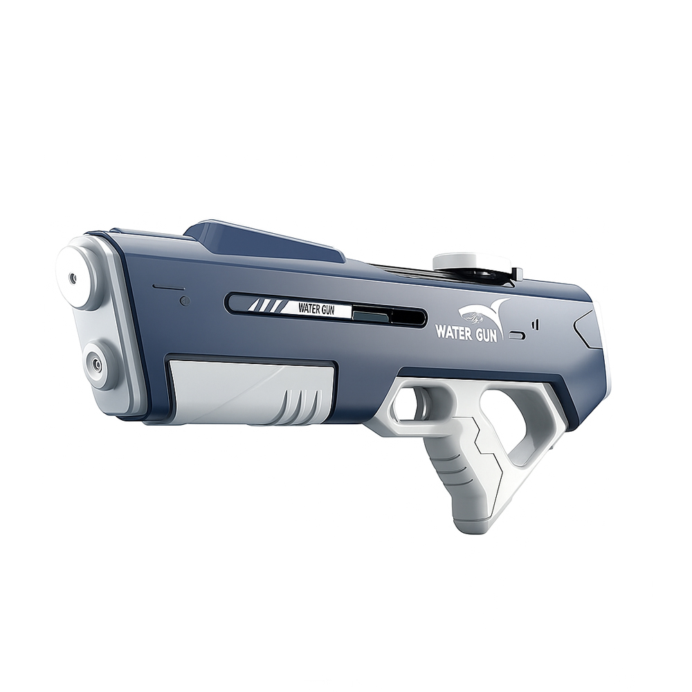 Electric Rechargeable Water Gun with Pressure, Blue - Image 2