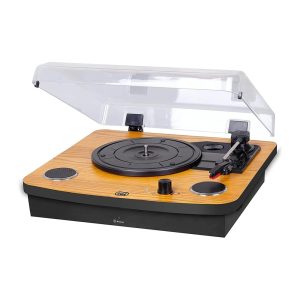 Trevi Gramofon Stereo Wireless Wood TT1022