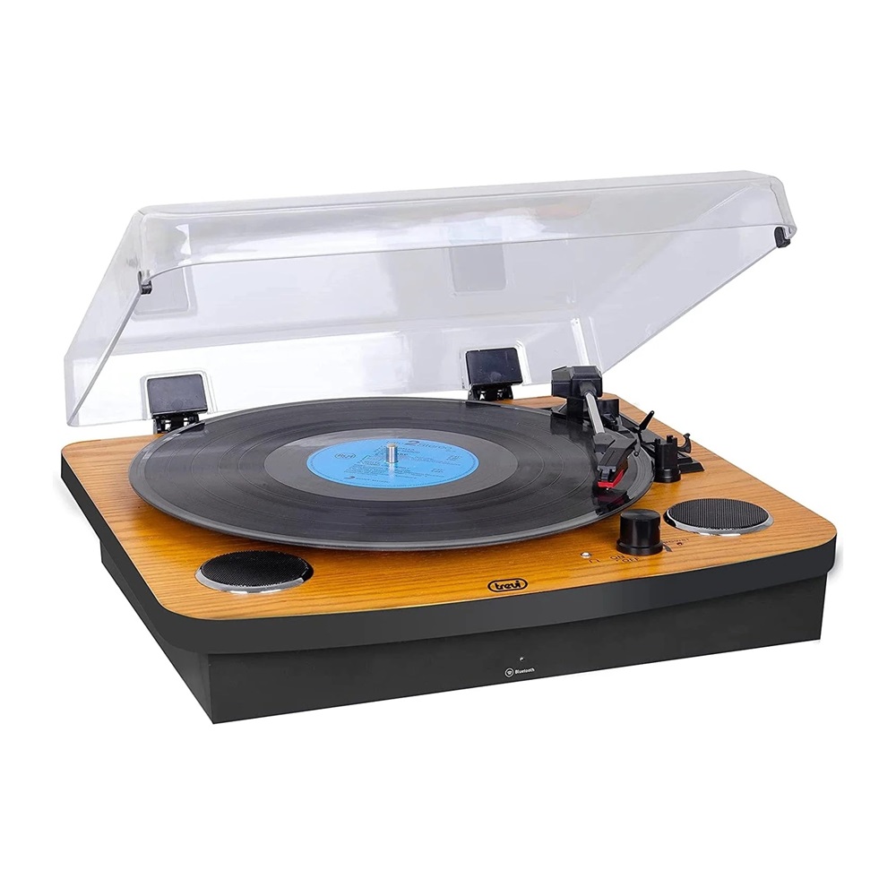 Trevi Gramofon Stereo Wireless Wood TT1022 - Image 2