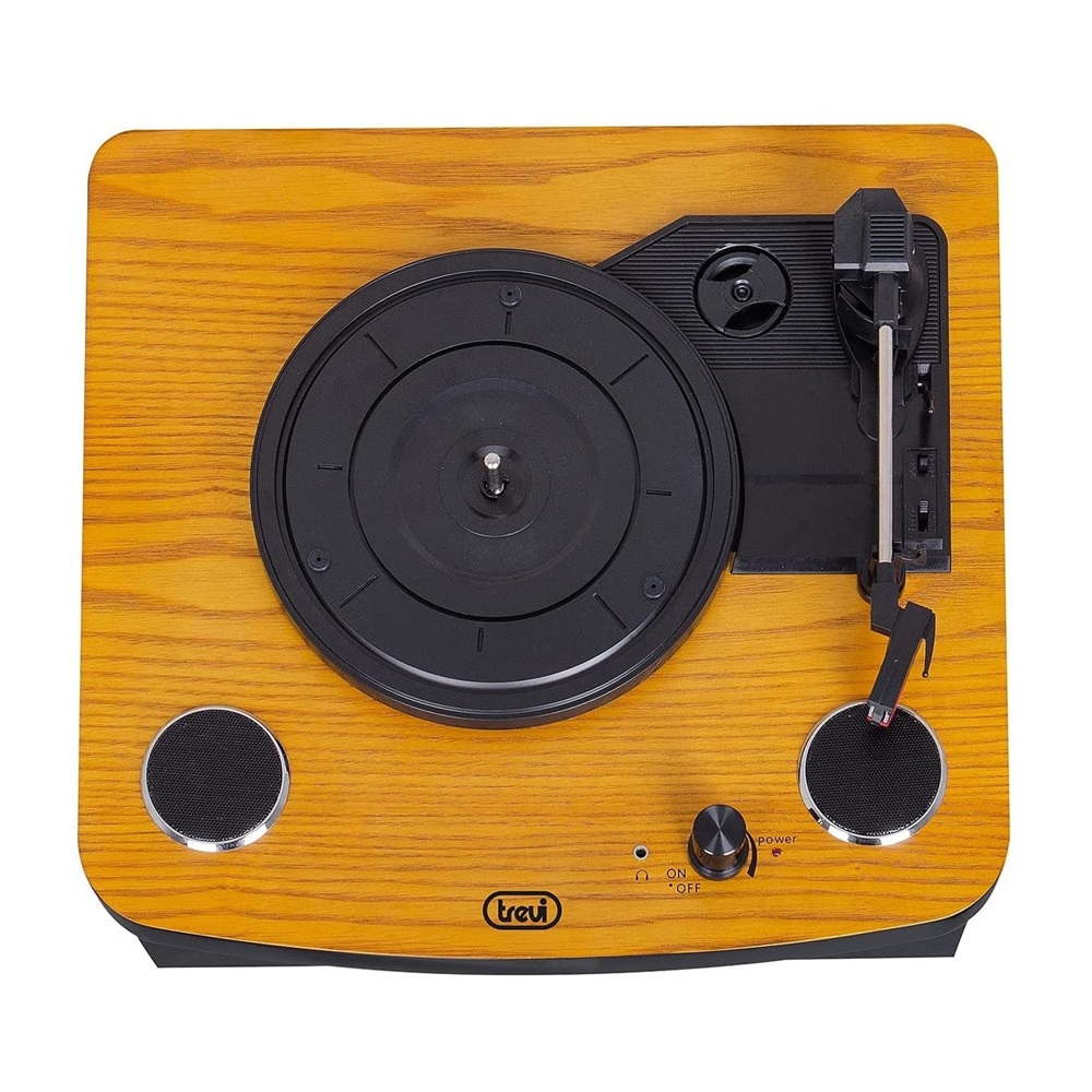 Trevi Gramofon Stereo Wireless Wood TT1022 - Image 3