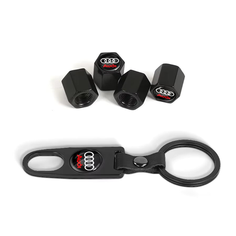 Tyre Valve Caps with a Keychain A - Image 2