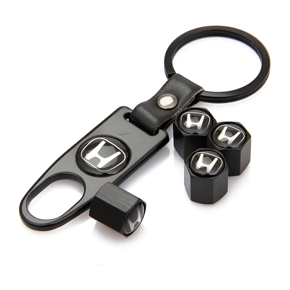 Tyre Valve Caps with a Keychain H - Image 2
