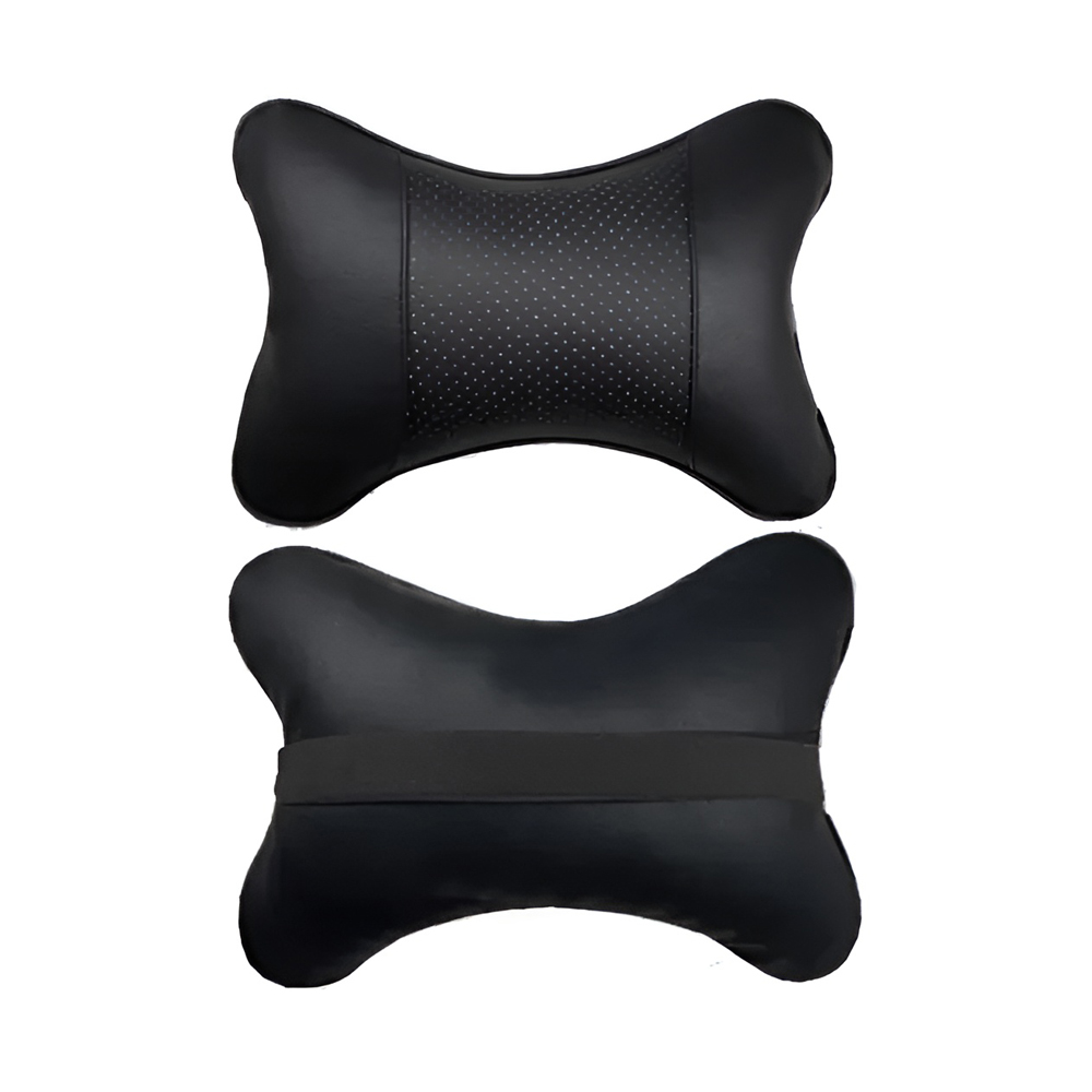 Universal Car Headrest PU Leather - Image 2