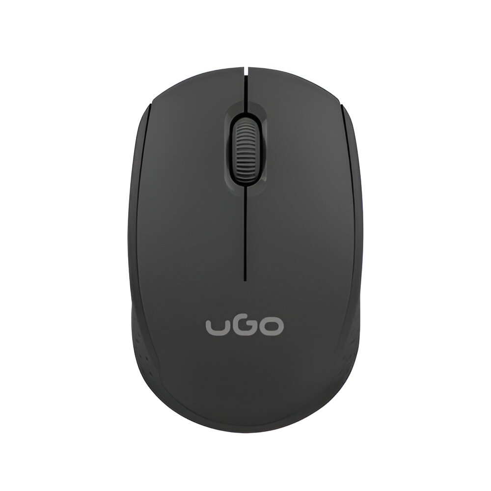 UGO Mouse Pico MW100 Wireless, 1600 DPI, Optical, Black