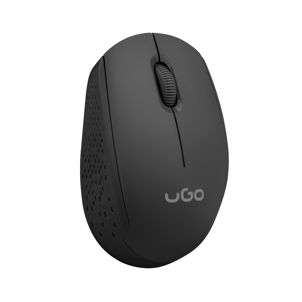 UGO Mouse Pico MW100 Wireless, 1600 DPI, Optical, Black - Image 3