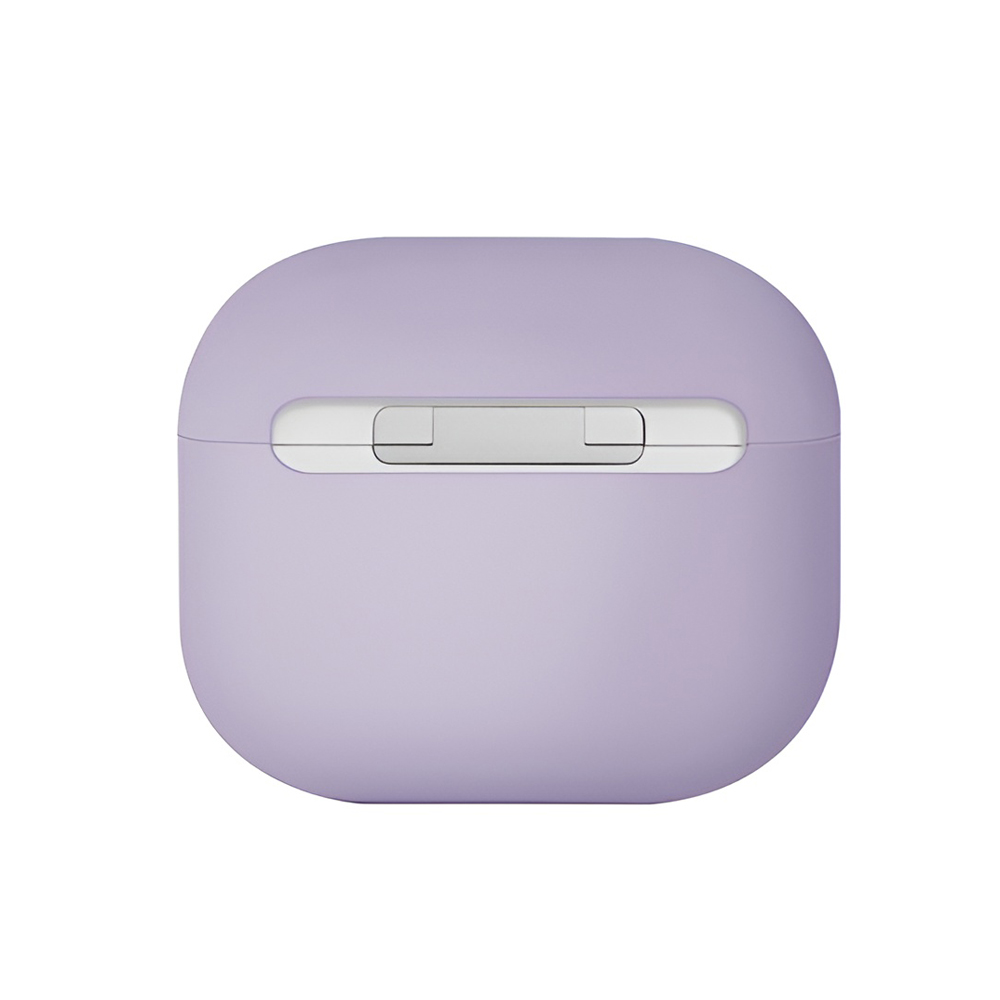 Uniq Case Silicon Lino Hybrid Lilac for AirPods 3rd Gen, Lavander - Image 2