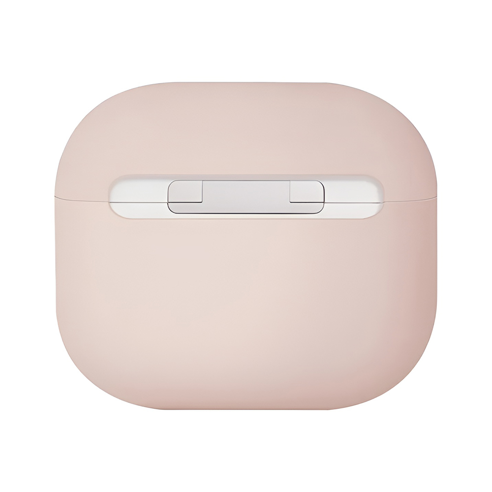 Uniq Case Silicon Lino Hybrid Blush for AirPods 3rd Gen, Pink - Image 2