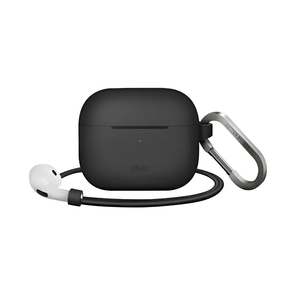 Uniq Case Silicon Charcoal for AirPods 3rd Gen, Darck Grey