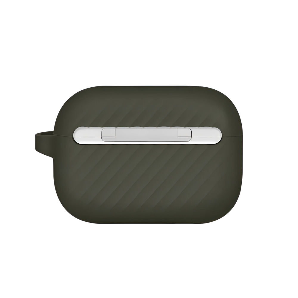 Uniq Case Silicon Moss for AirPods Pro 2nd Gen, Green - Image 2