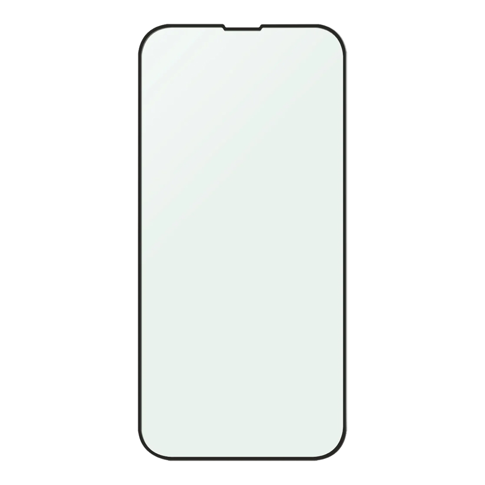 Uniq Glass Screen Protector Optix Vivid Clear for iPhone 16E(2025)/iPhone 14, Black - Image 2