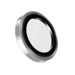Uniq Camera Lens Protector for iPhone 17 Pro/17 Pro Max (2025) 6.3/6.6 Optix Prime, Silver Chrome