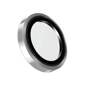 Uniq Camera Lens Protector for iPhone 17 Pro/17 Pro Max (2025) 6.3/6.6 Optix Prime, Silver Chrome