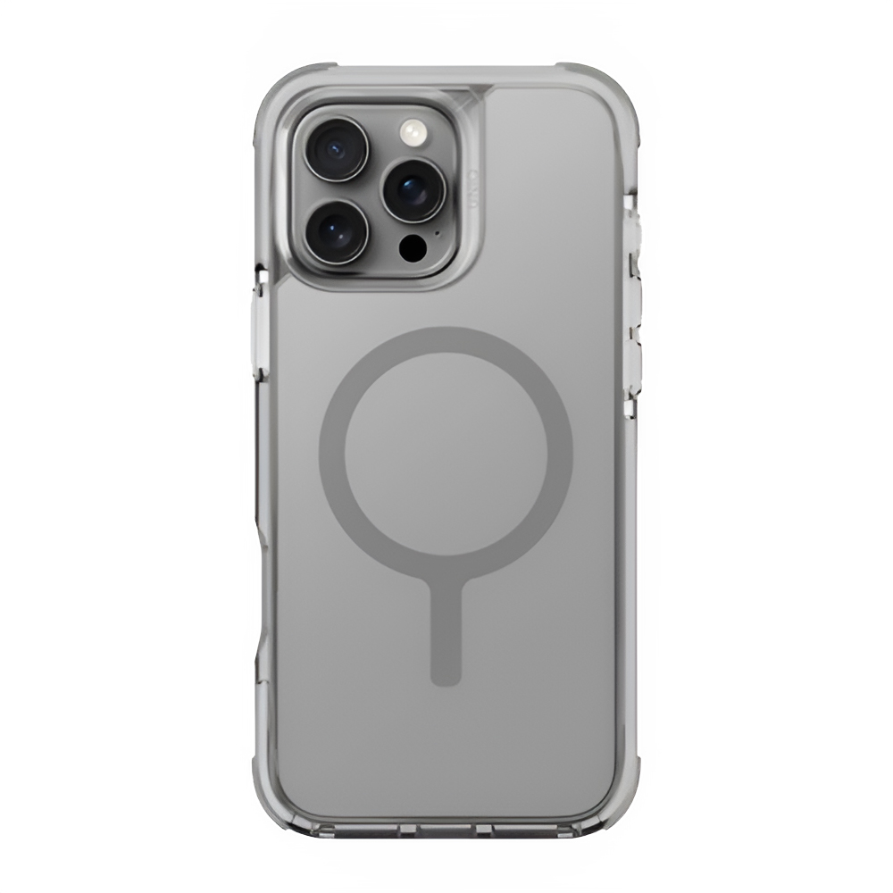 Uniq Case Hybrid Combat for iPhone 16 Pro, Stone Grey - Image 2