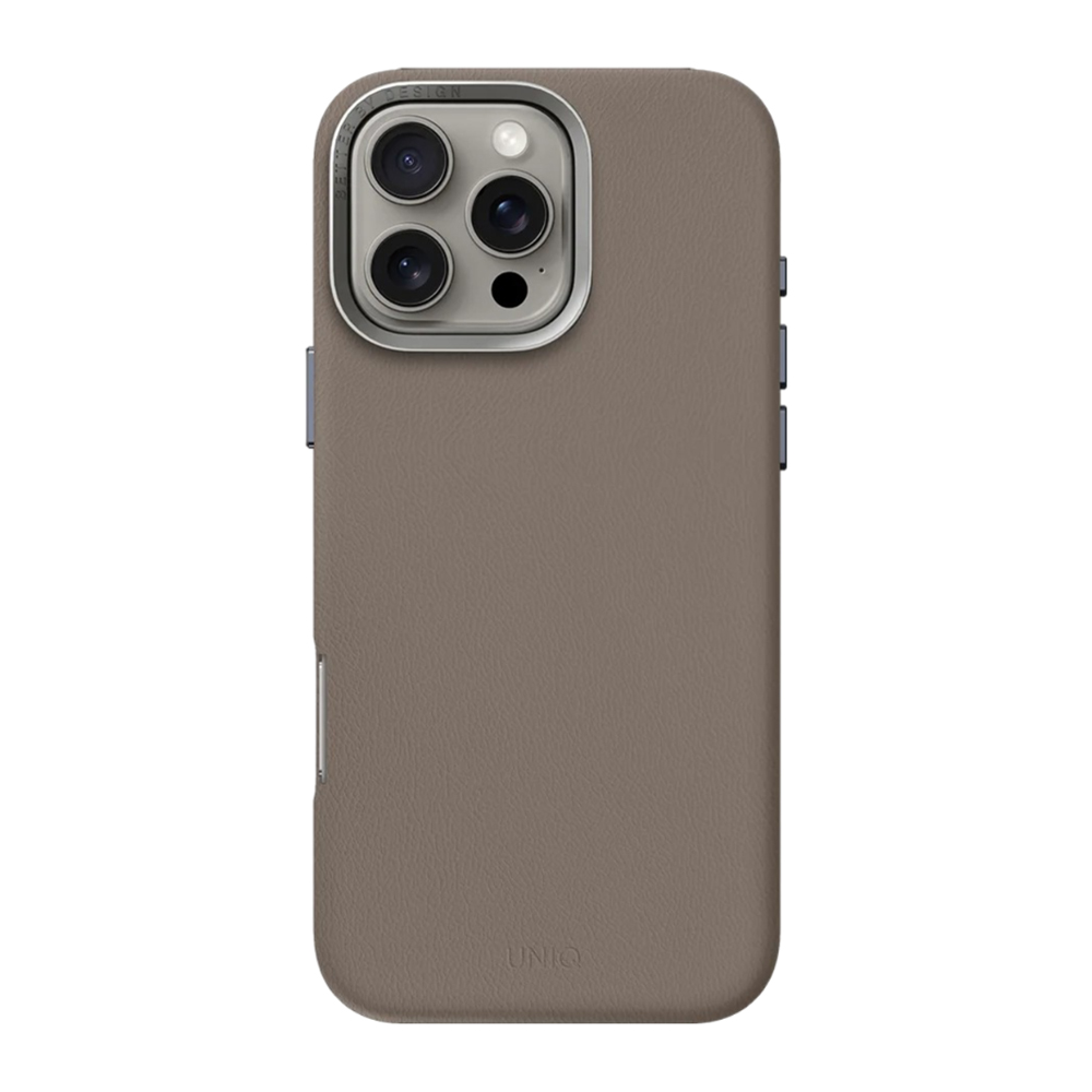 Uniq Case Hybrid Lyden for iPhone 16 Pro with Magklick charging, Flint Grey - Image 2
