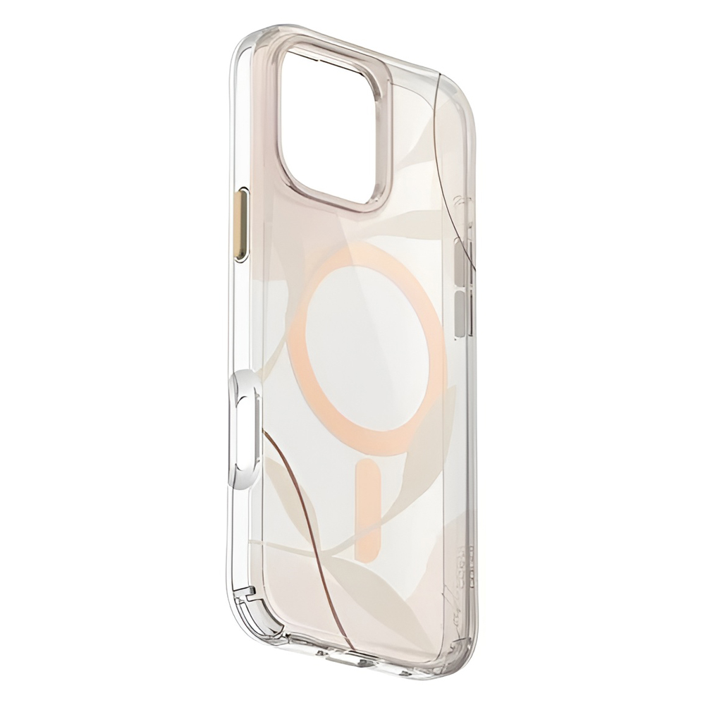 Uniq Case for iPhone 16 Pro Coehl with Magclick Charging Verdure, Sping Blossom - Image 2