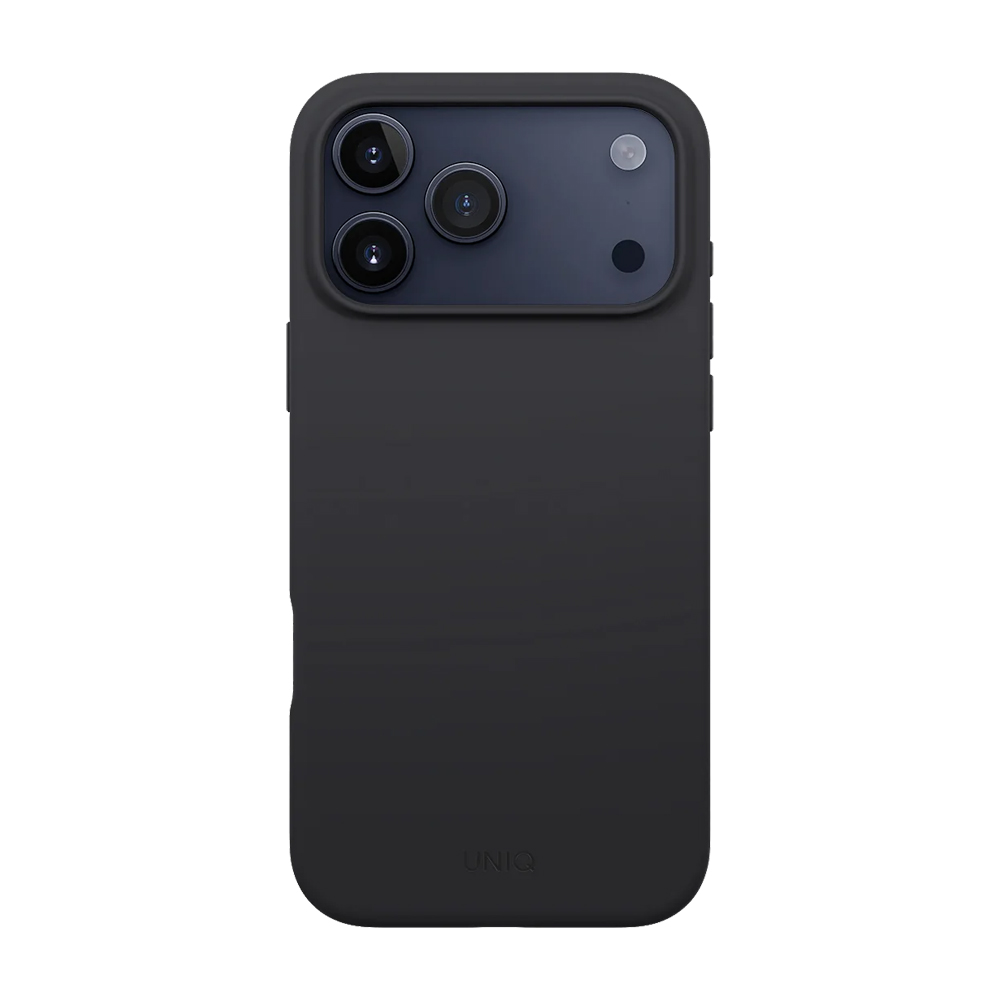 Uniq Case for iPhone 17 Pro (2025) 6.3 Hybrid Magclick Lino, Charcoal Grey - Image 2