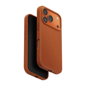 Uniq Case for iPhone 17 Pro (2025) 6.3 Hybrid Magclick Lino, Sunset Orange