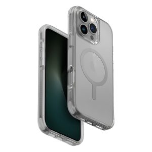 Uniq Case Hybrid Combat for iPhone 16 Pro Max, Stone Grey
