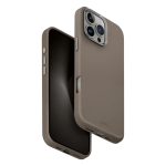 Uniq Case Hybrid Lyden for iPhone 16 Pro Max with Magklick charging, Flint Grey
