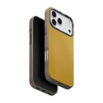 Uniq Case for iPhone 17 Pro Max (2025) 6.9 Hybrid Magclick Lyden DS, Canary Yellow