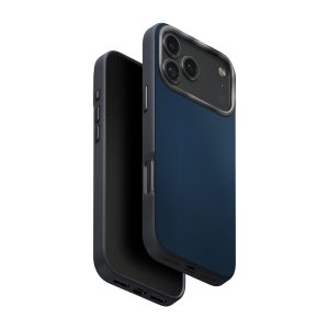 Uniq Case for iPhone 17 Pro Max (2025) 6.9 Hybrid Magclick Lyden DS, Steel Blue
