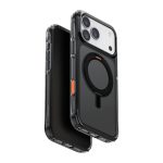 Uniq Case for iPhone 17 Pro Max (2025) 6.9 Hybrid Swivix with 360 Rotating Kickstand, Black