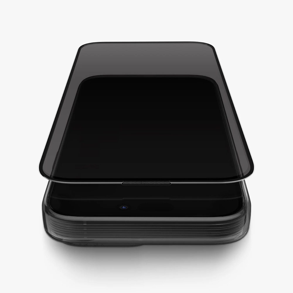Uniq Glass Screen Protector Optix Privacy iPhone 15 Pro, Black - Image 3