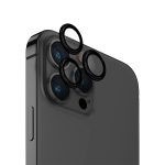 Uniq Optix Aluminium Camera Lens Protector for iPhone 15 Pro Max, Black