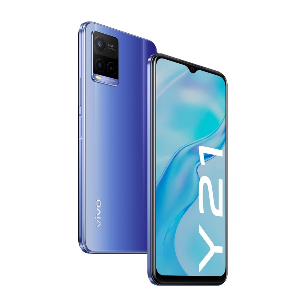 VIVO Y21 4/64GB Metallic Blue - Image 3