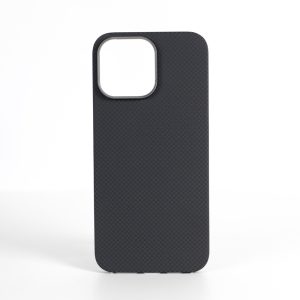 VANTA Case Carbon Ring Plain 600D Magsafe  for  iPhone 16 Pro, Plain Black