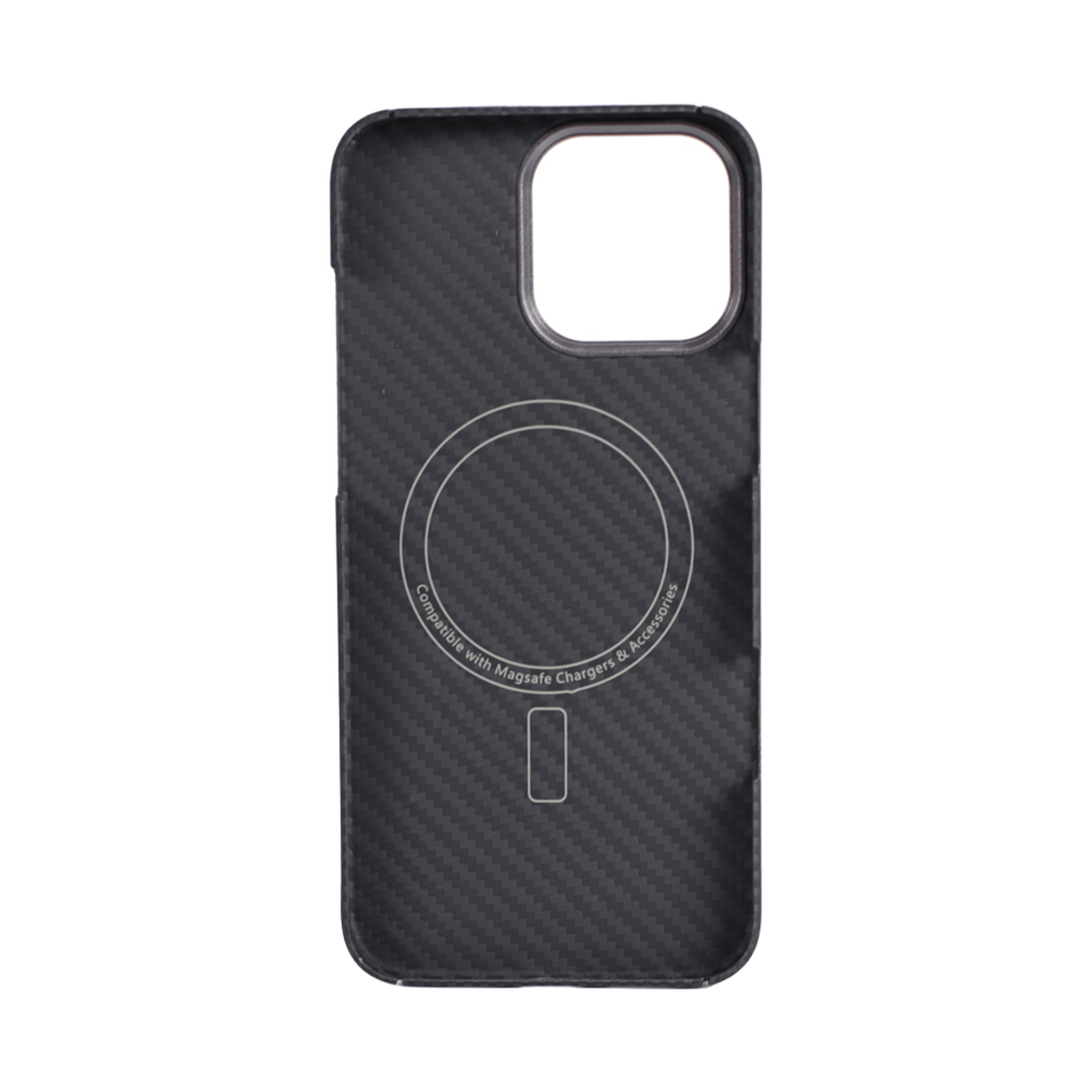 VANTA Case Carbon Ring Weaving M Magsafe for iPhone 16, M-Black - Image 2
