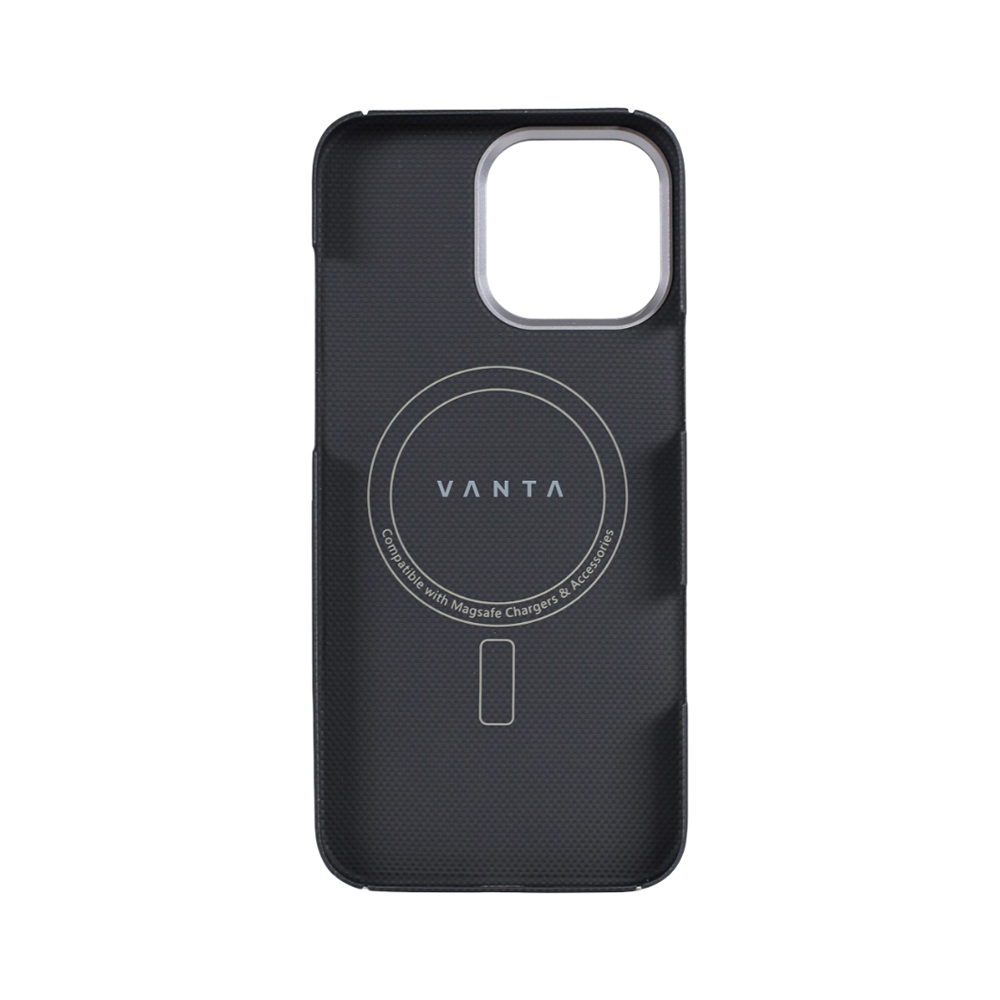 VANTA Case Carbon Silkscreen Fleck Magsafe for iPhone 16 Plus, Galaxy White - Image 2