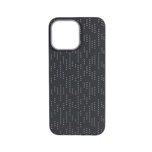 VANTA Case Carbon Silkscreen Fleck Magsafe for iPhone 16 Pro Max, Galaxy White