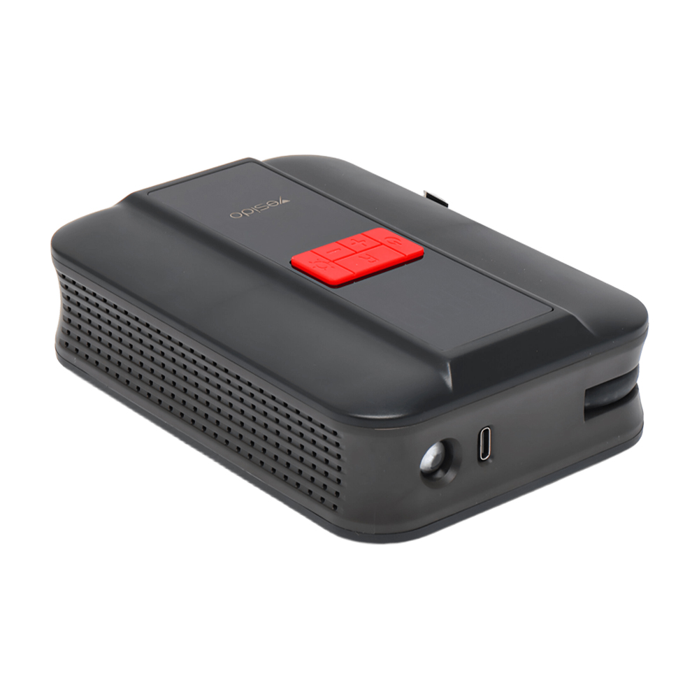 Yesido Air Pump Multifunction 22 cylinders, 2 mins from 2.0 to 2.5 Bar VC04, Black - Image 2