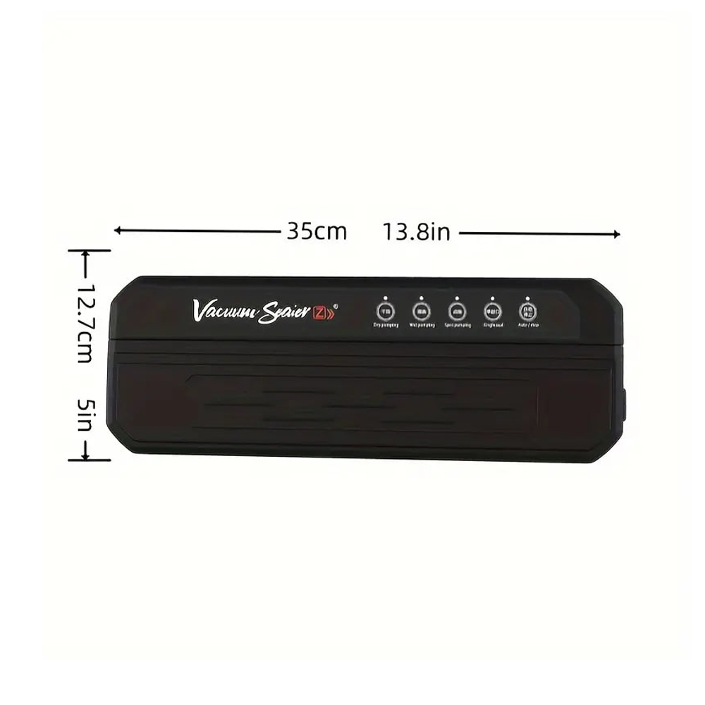 Vacuum Sealer Machine, Black - Image 3