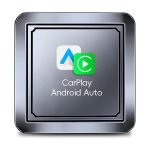 Wireless CarPlay&Android Auto Adapter, Black
