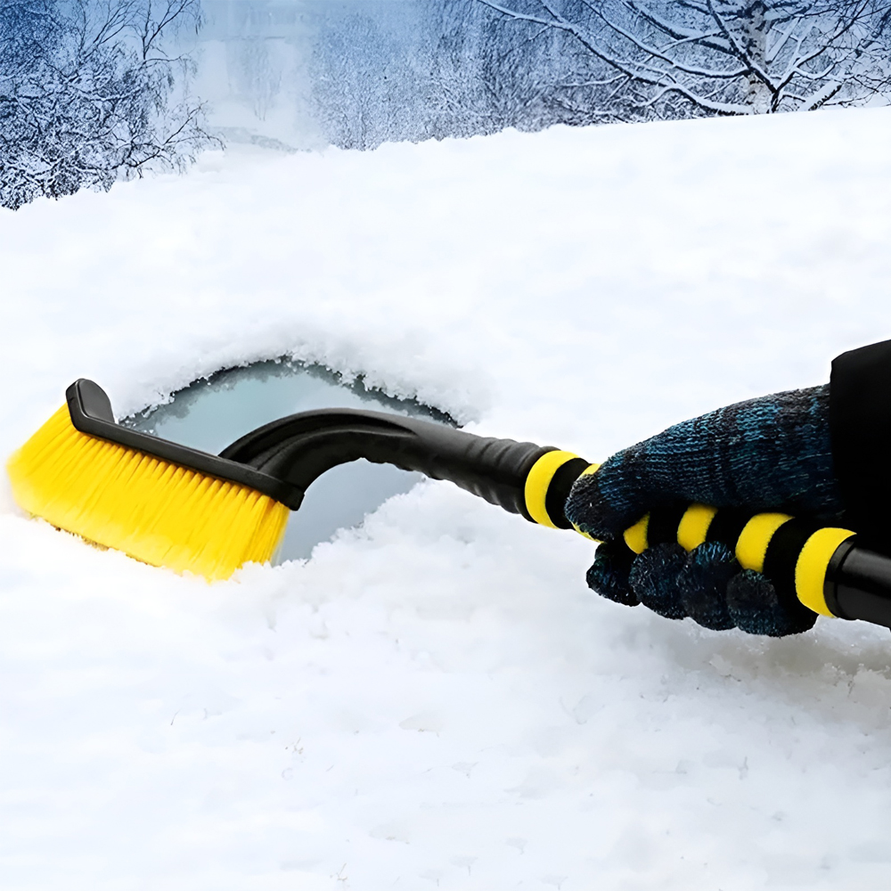 Winter Auto Cleaning Brush Detachable Ice Scraper Remover - Image 3
