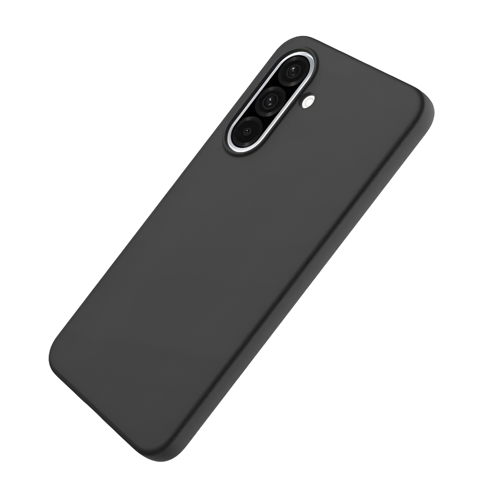 WOO Case Liquid Silicone Samsung A37 5G, Black - Image 3